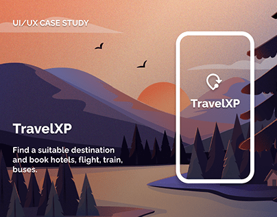 TravelXP | Travel App UI UX Case Study