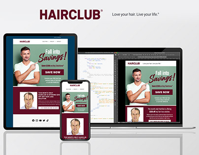 HairClub email marketing