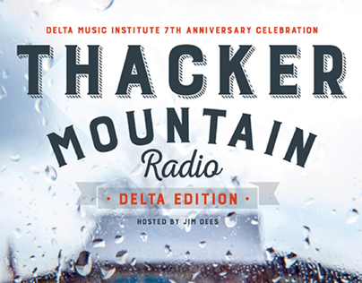 Thacker Mountain Radio Show Collateral