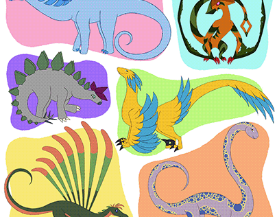 A Colletion of Dinos