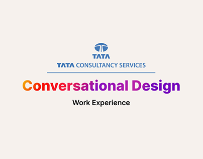 Conversational Design | Work Experience