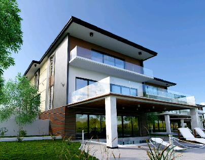 Villa Exterior Design & Visualization