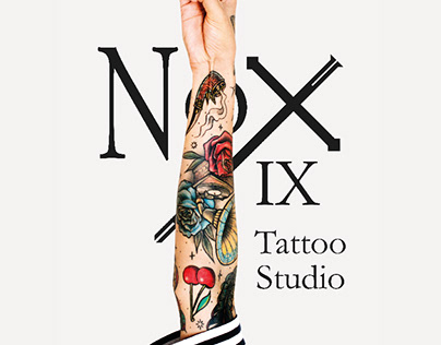Diseño Identidad Nox Studio Tattoo
