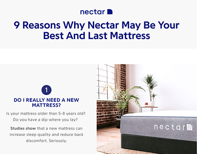 Landing Page Testing for DTC Mattress Brand Nectar