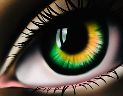 Digital eye drawing