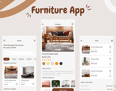Furniture App design
