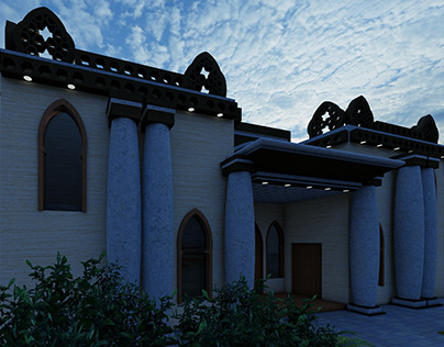 Ablution Area Exterior and Interior