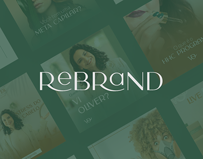 Rebrand & Art Direction | Vi Oliver Hair Therapist