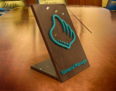 Table top sign