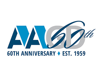 AAGD 60th Anniversary Logo