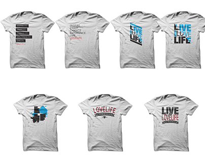 LoveLife Tshirt Designs