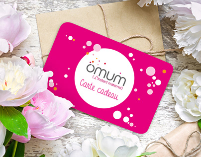 OMUM - Carte cadeau & packaging