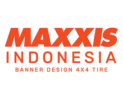 Design Banner Maxxis 4X4 Tire