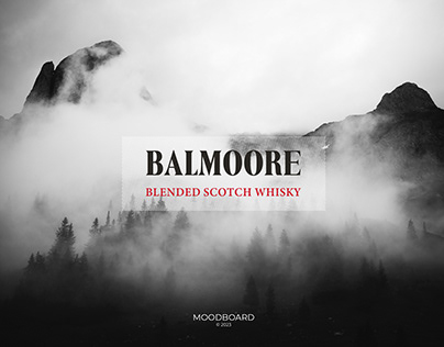 BALMOORE - Blended Scotch Whiskey /Born & Cinematic/