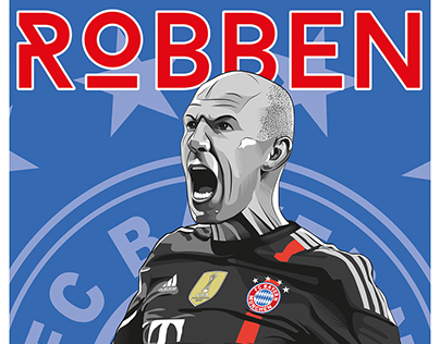 Arjen Robben - poster project
