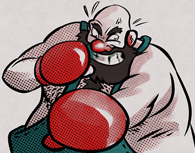 Inktober 2019 - Super Punch-Out!!