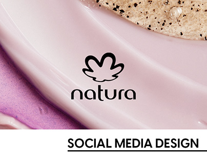 Social media design Natura Chile