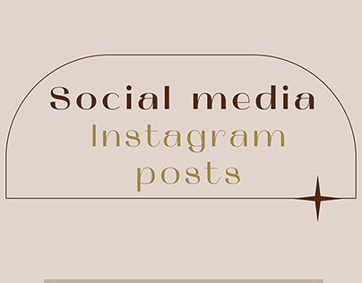 Social media for Instagram profile