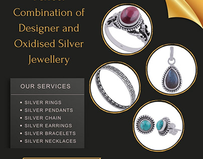oxidised Silver jewellery