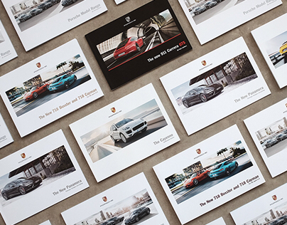 Porsche Model Brochures (North America)