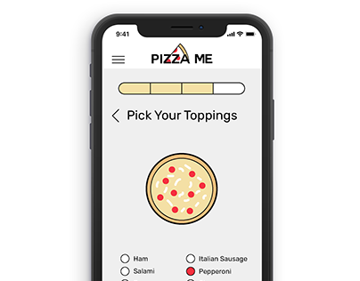 Pizza Me App