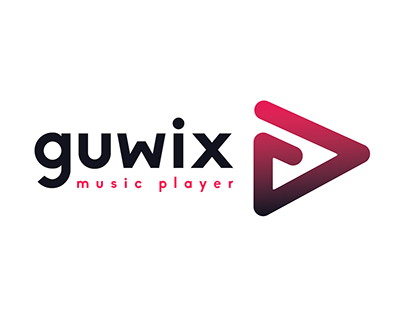 GUWIX / Mobile music player concept + logomanual