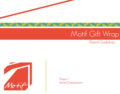 Company Branding - Motif Gift Wrap