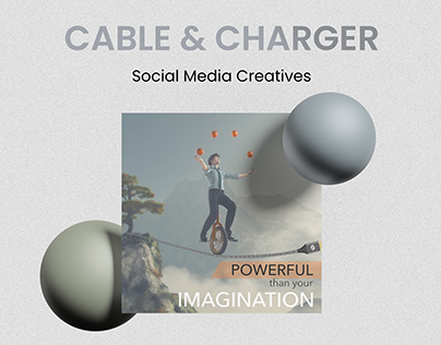 USB Cable & Charger Social Media Creatives