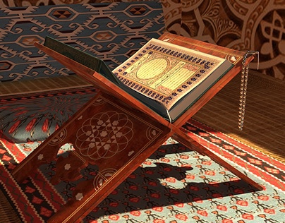 3D muslim's room