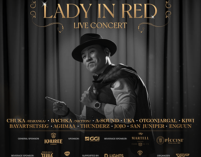 "LADY IN RED" live concert