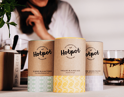 Hotpot Tea - Logo design, packaging & branding