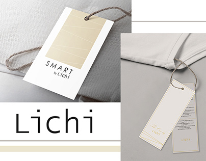 Label design for the Lichi clothing line