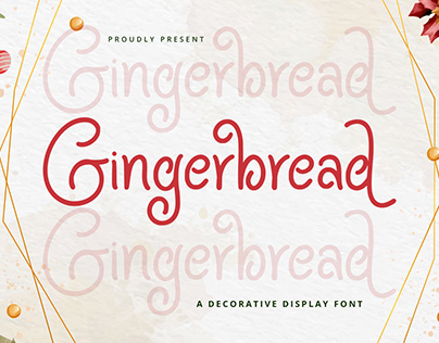 Gingerbread - Display Font