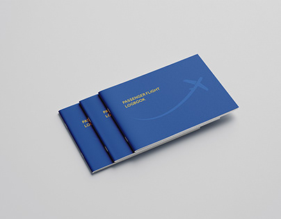 Passenger Flight Log Book Design ✈️✔️👨‍👩‍👧‍👦