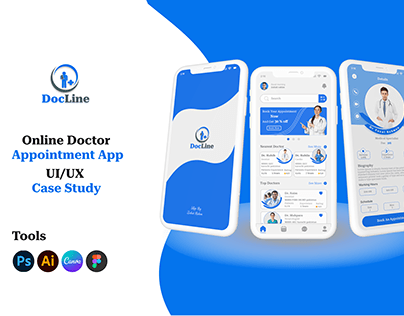 Online Doctor Appointment App UXUI Case Study