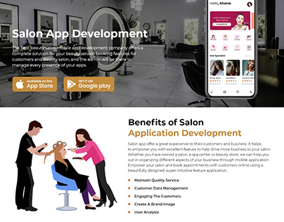 Salon App Development | Salon Booking Mobile App