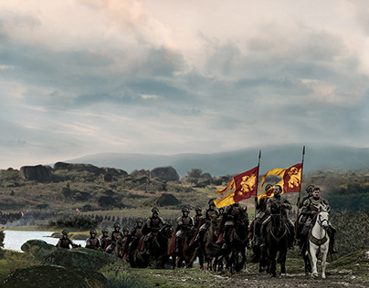 Battlefield GOT Game of Thrones panoramas collages
