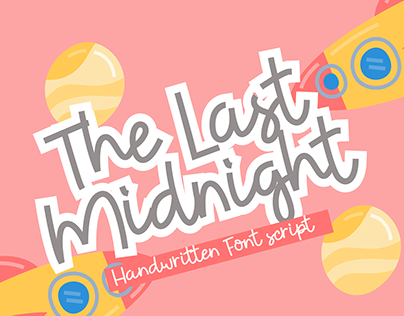 The last midnight playfull font script