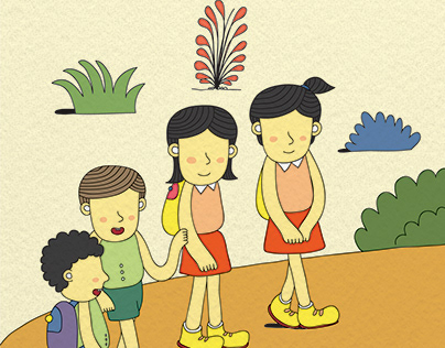 Ta'dib Kids Story - Children Book Ilustration