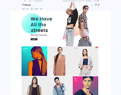 Pinkmart Woocomerce Wordpress Theme - Fashion Store