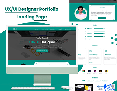 UX/UI Designer Portfolio Website
