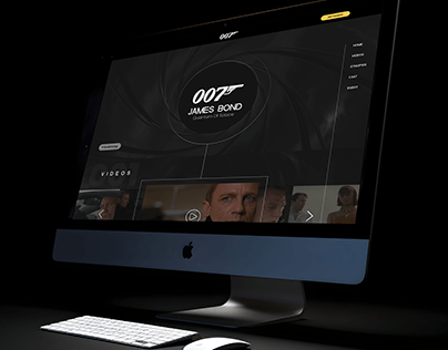 Movie Website Project - James Bond