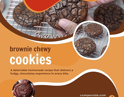 brownie chewy cookies