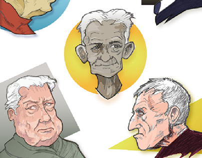 Study of five middled age men