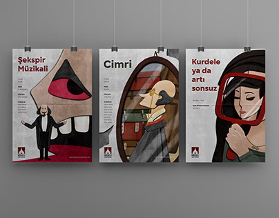 Kocaeli city theater poster design