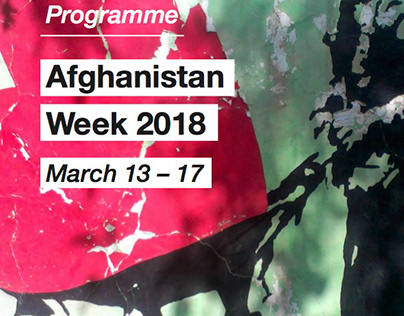 Afghanistan Week 2018 - programme