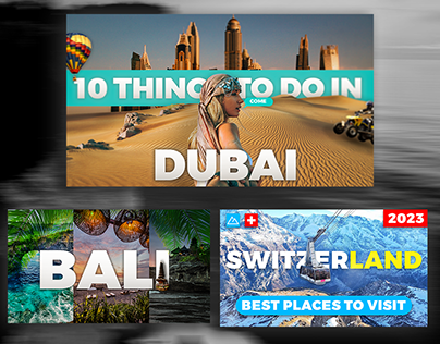 youtube thumbnails for travel niche