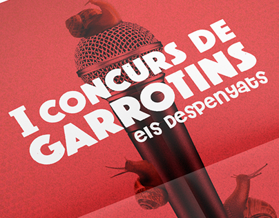 Poster I Concurs de Garrotins