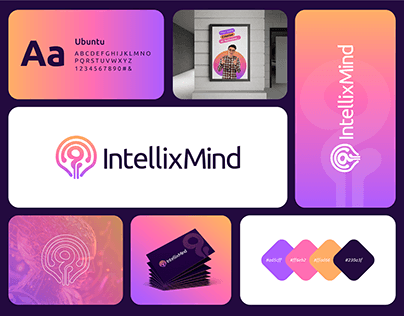 IntellixMind- ai, artificial intelligence, brain logo