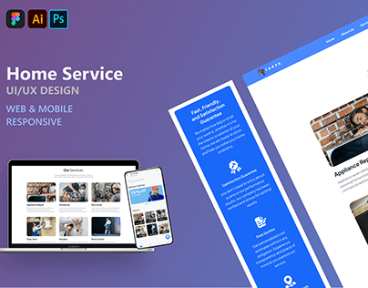 Home service Online mobile and web app